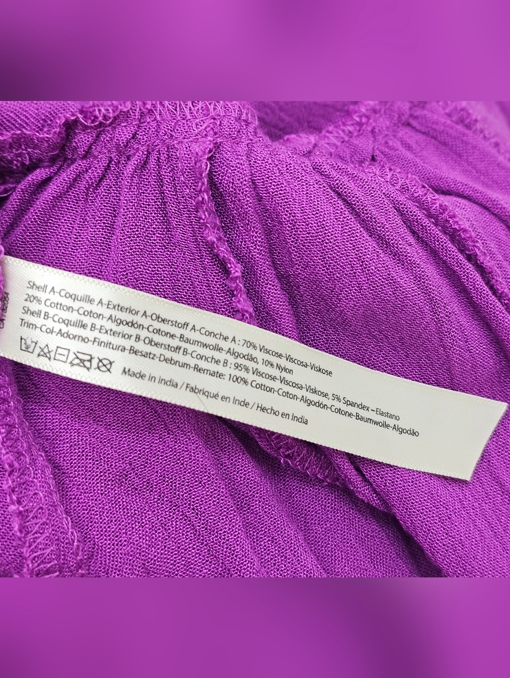 Nwot Free People One FP Adella dress in Red And Purple - Picture 15 of 15
